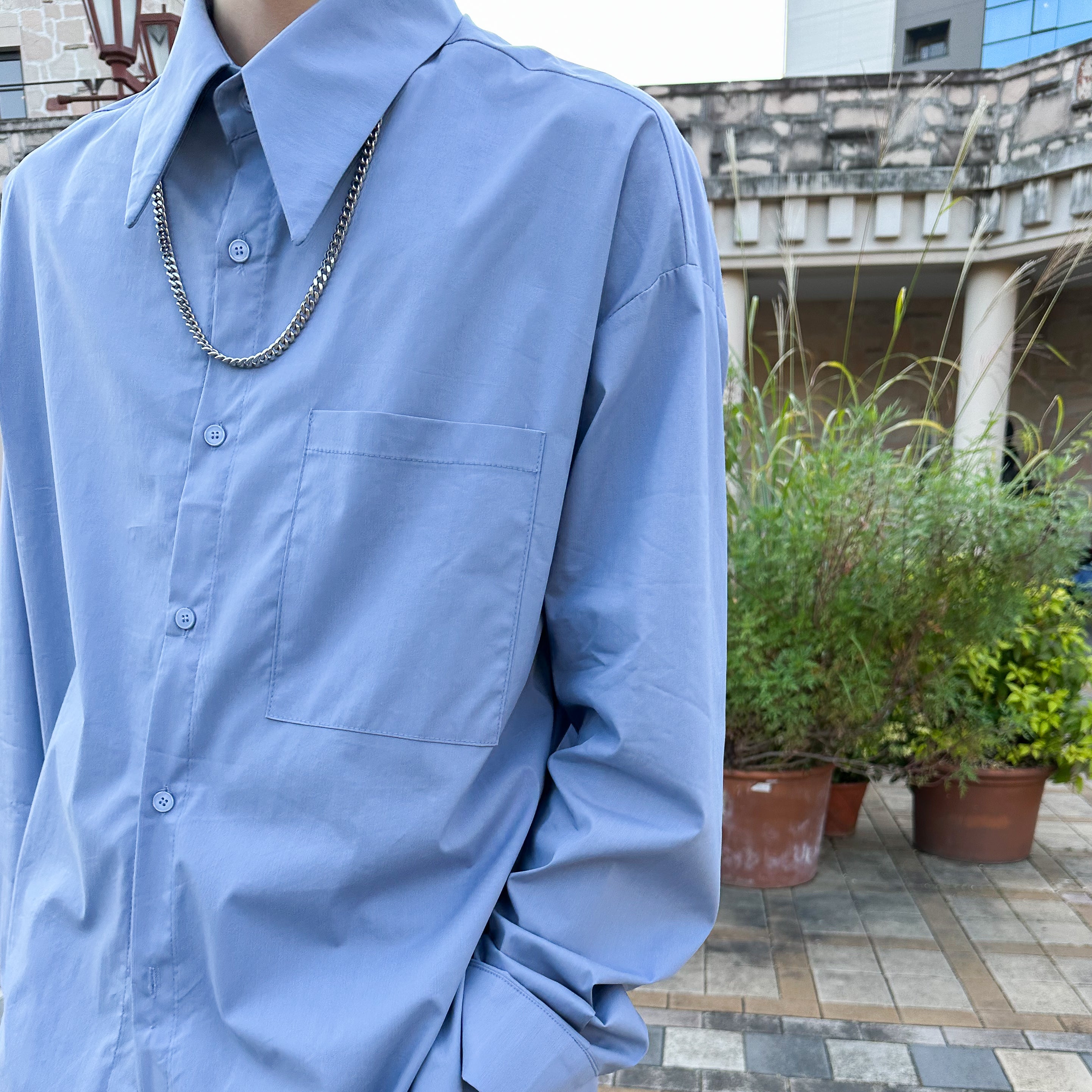 LONG SLIT SHIRT