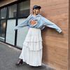 【再販】山田菜々さんコラボアイテム　Sunday Long Sleeve T-shirt
