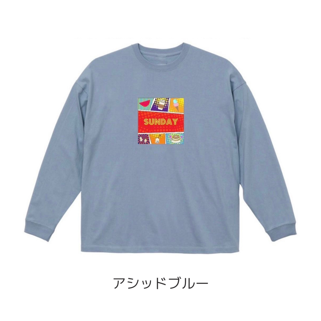 【再販】山田菜々さんコラボアイテム　Sunday Long Sleeve T-shirt