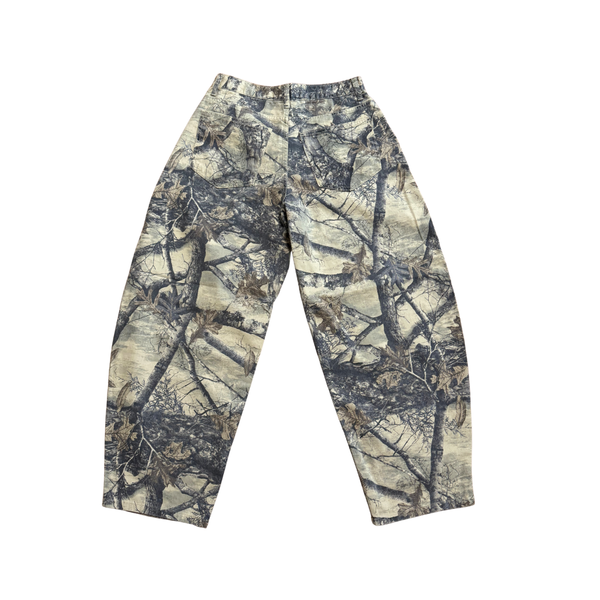 Military Balloon Denim Pants