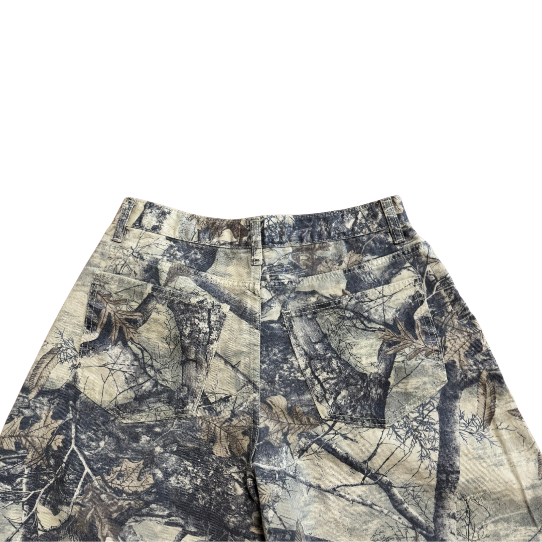 Military Balloon Denim Pants